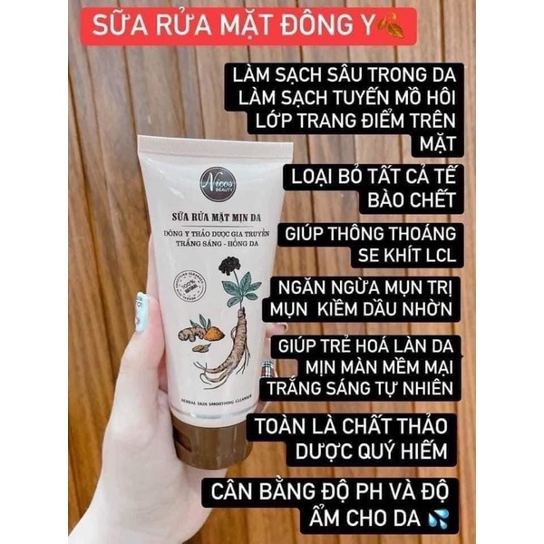 TRỌN BỘ 4 SẢN PHẨM ĐÔNG Y NICOS-COMBO kem Face cốt Nám Đông ý NiCos và kem cốt Trắng nâng cơ Nicos