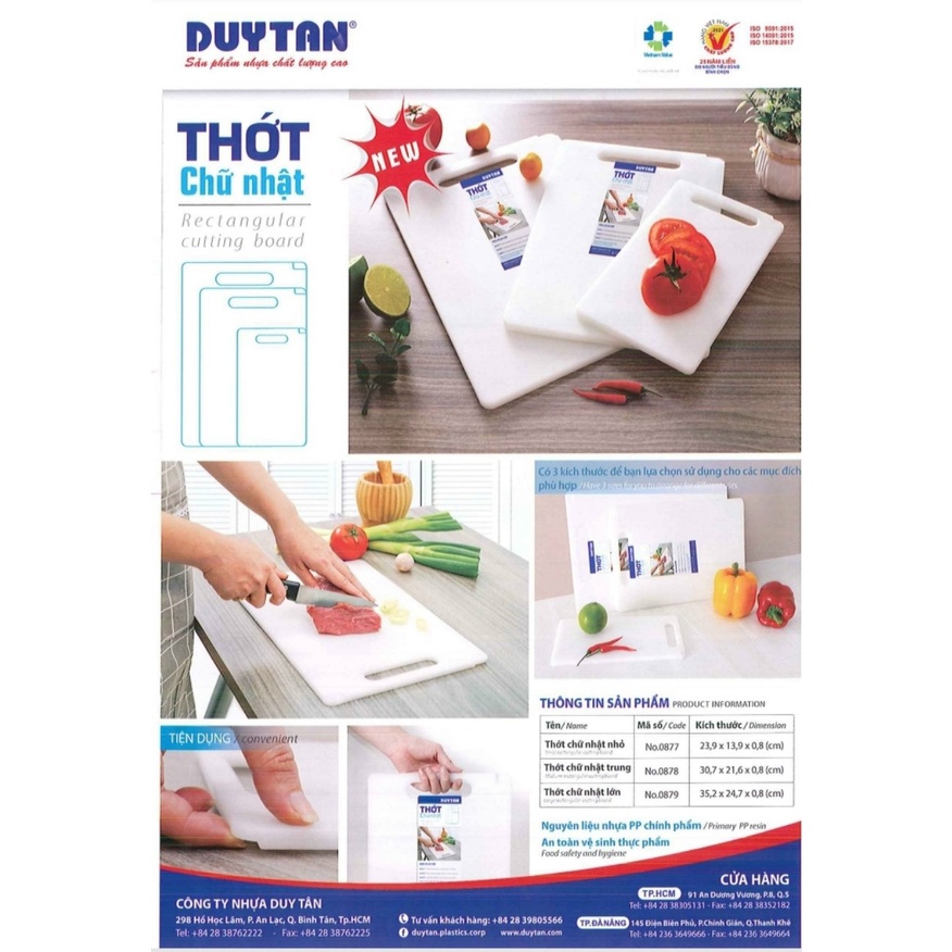 Thớt nhựa Duy Tấn