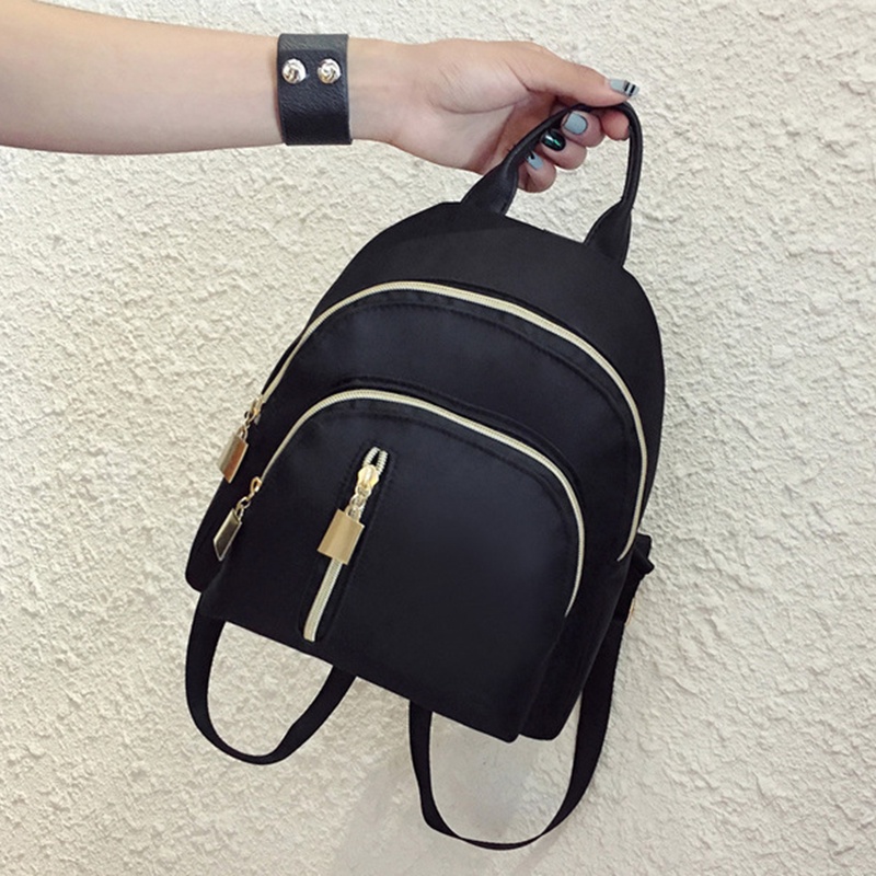 Balo du lịch bằng vải nylon chống thấm nước thời trang cho nữ