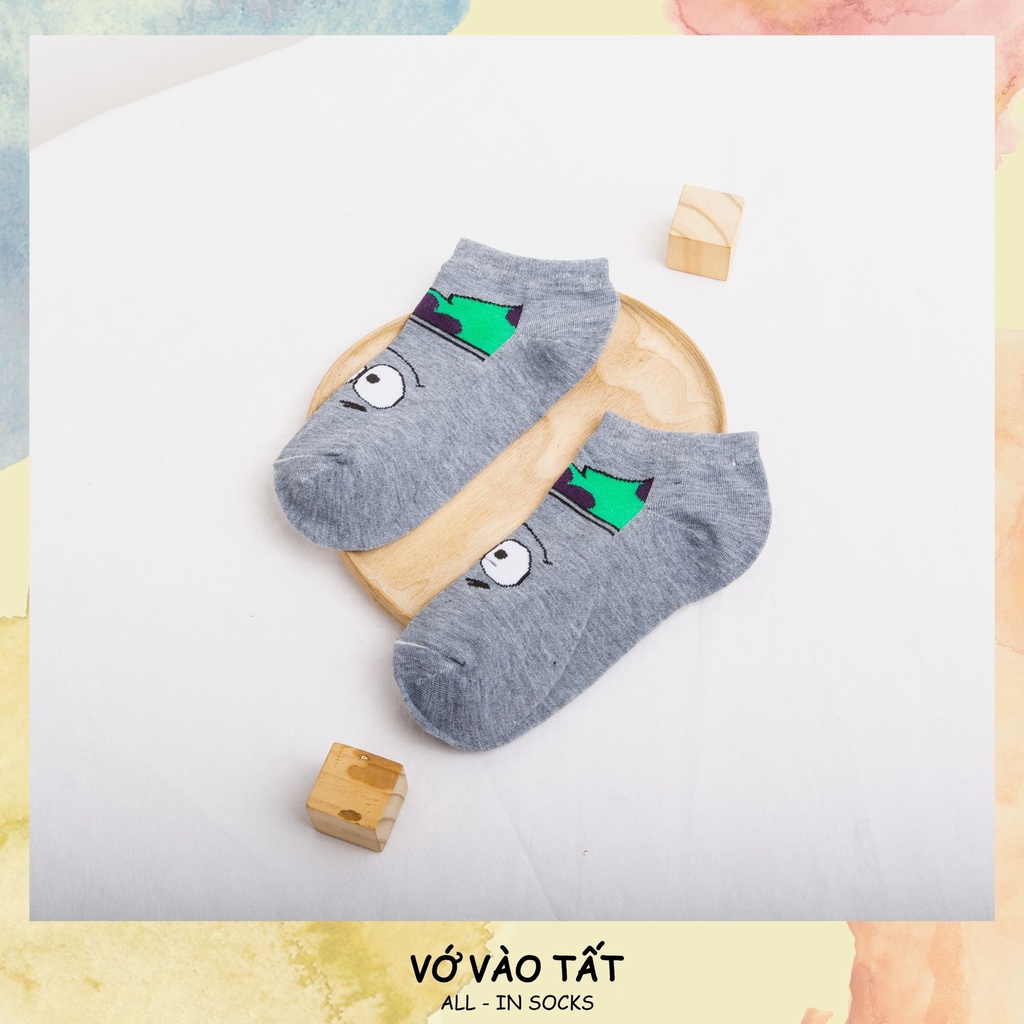 TẤT VỚ CỔ NGẮN HOẠT HÌNH BỌT BIỂN