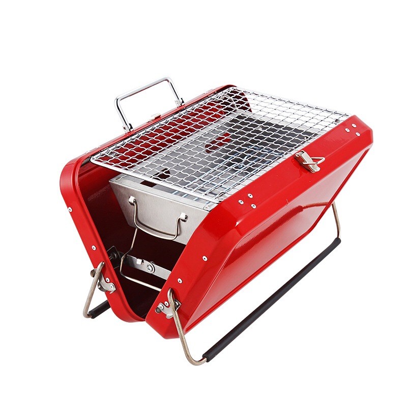 Bếp nướng BBQ di động ngoài trời bằng thép không gỉ, có thể gấp gọn, sản phẩm cao cấp