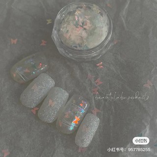 Tim, bướm thuỷ tinh, cực quang siêu mỏng ẩn gel siêu sáng siêu đẹp