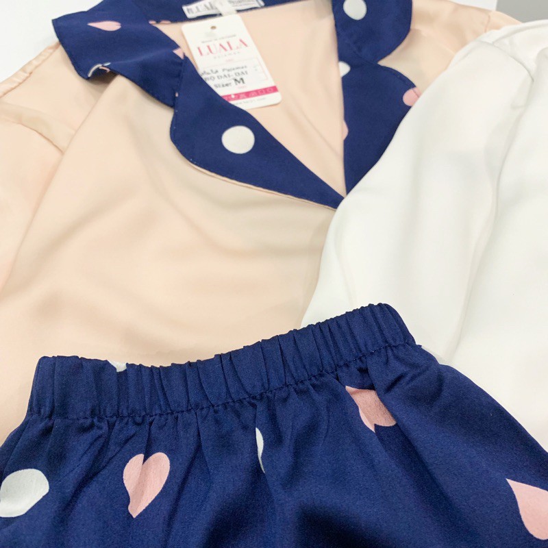 Bộ Lụa Mặc Nhà Tay Dài Quần Dài * Chất Lụa Satin Cao Cấp Siêu Mềm Mịn | BigBuy360 - bigbuy360.vn