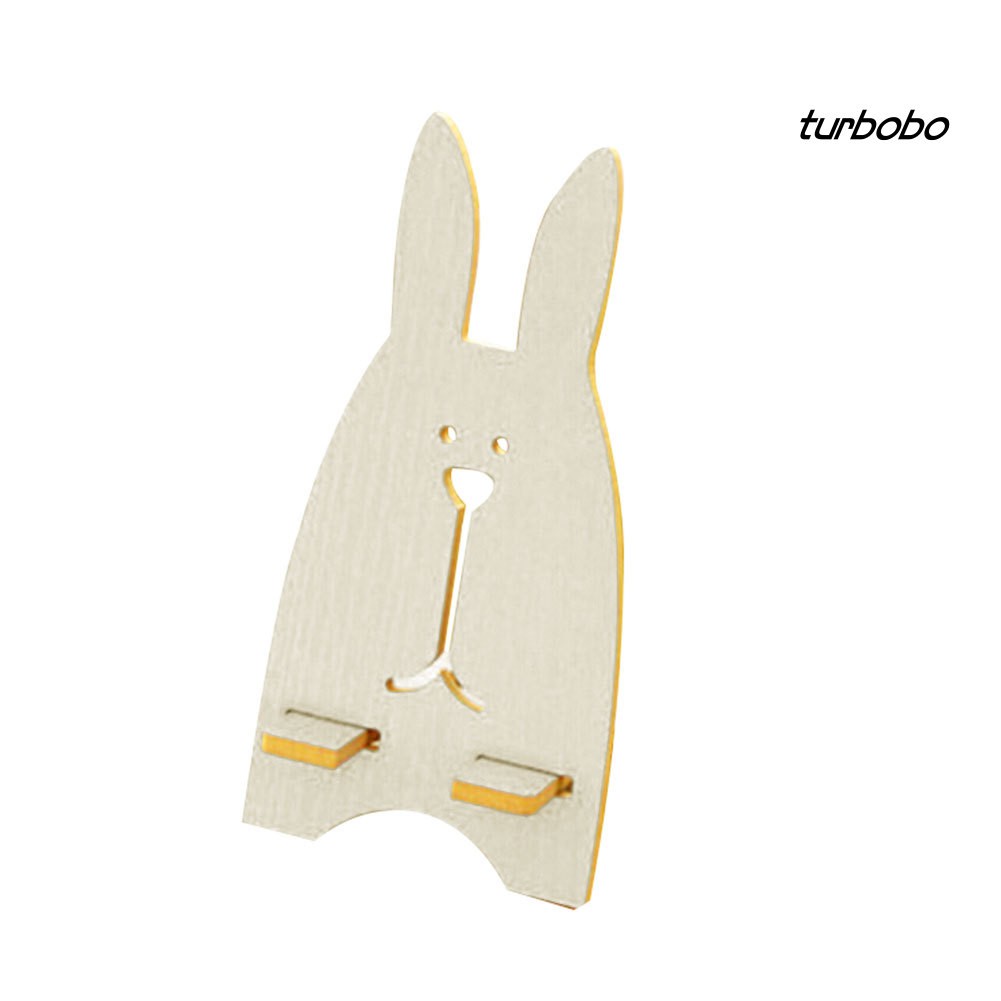 Giá đỡ điện thoại bằng gỗ để bàn xinh xắn