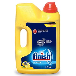 Bột rửa bát Finish Classic 2.5kg + Tặng viên Finish