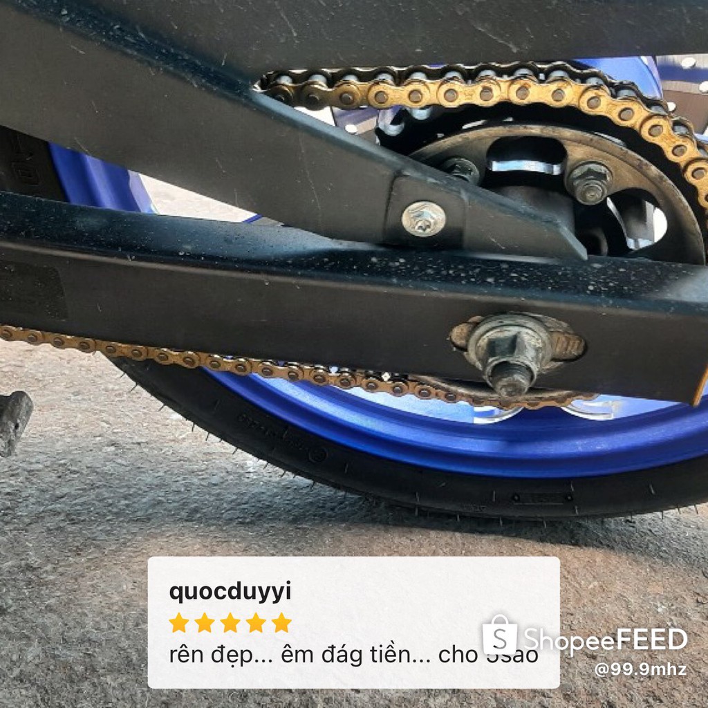 Sên (Xích) Vàng Recto 9Li-10Li Made In Malaysia Cho Mọi Dòng Xe Từ 150Cc Trở Xuống