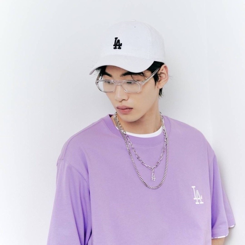 Mũ nón lưỡi trai bóng chày thêu chữ LA - NY chất khaki cotton form Unisex Jelishop