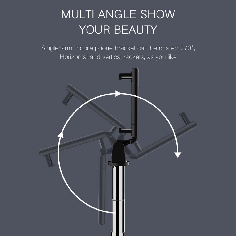 Gậy Chụp Ảnh Tự Sướng Bluetooth Cầm Tay Cho Điện Thoại / Camera | BigBuy360 - bigbuy360.vn