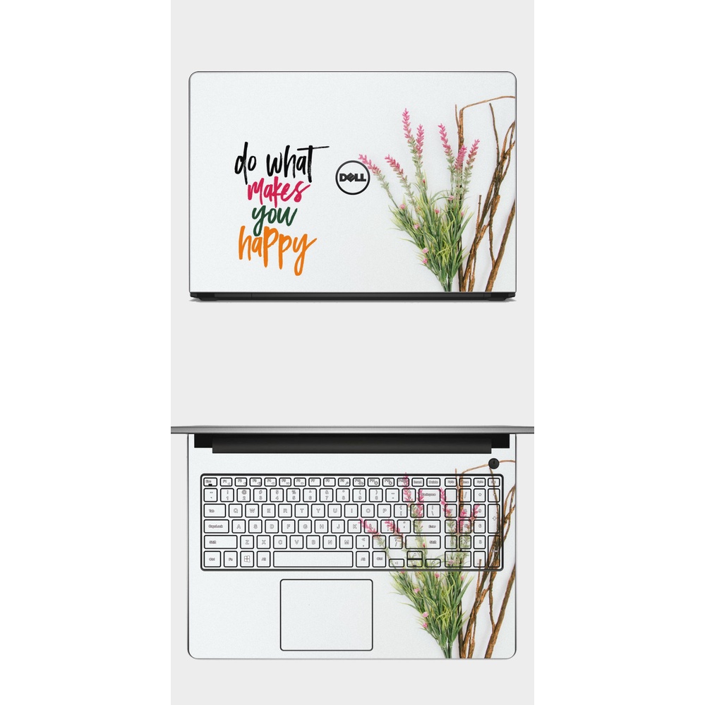 Miếng Dán Skin Laptop in theo yêu cầu Dell Hp Acer Asus Macbook VaiO Lenovo Cắt Sẵn Theo Model máy Skin Chống Nước 3M US
