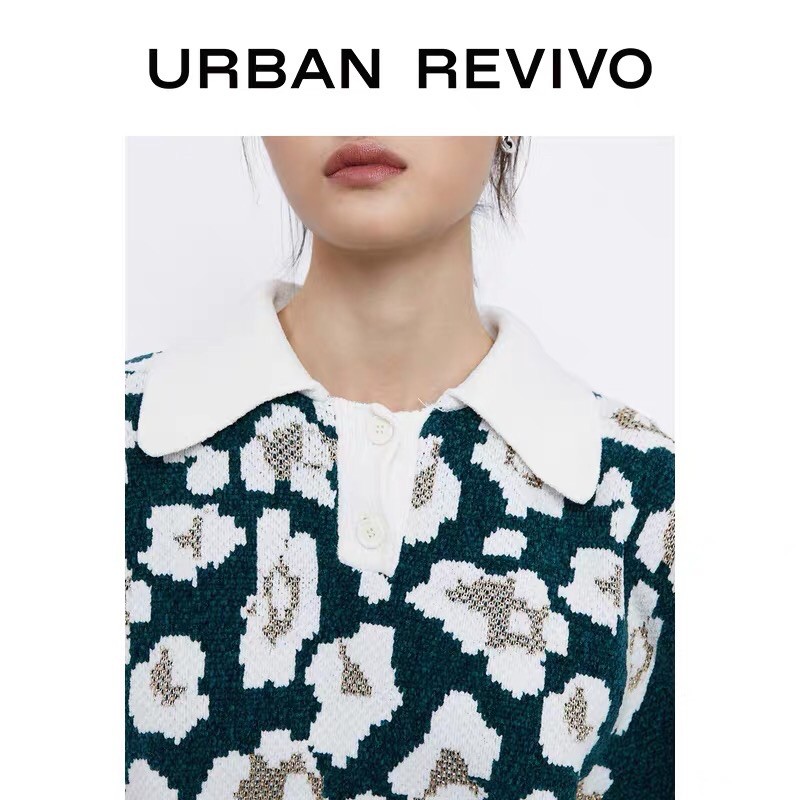Áo len tuyết nhũ Urban Revivo