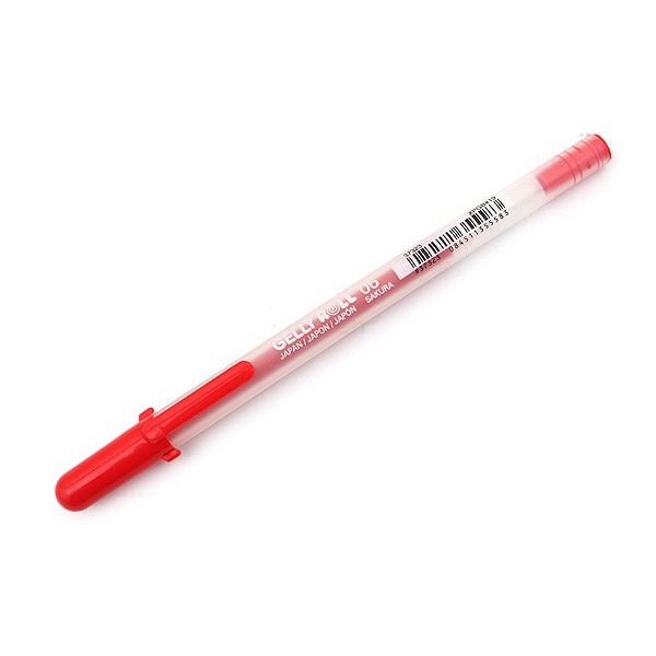 Bút gel Sakura Gelly Roll Classic - 0.6mm - Màu đỏ