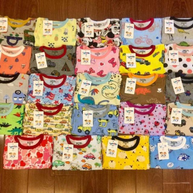 Combo 6 bộ cotton tre cho bé