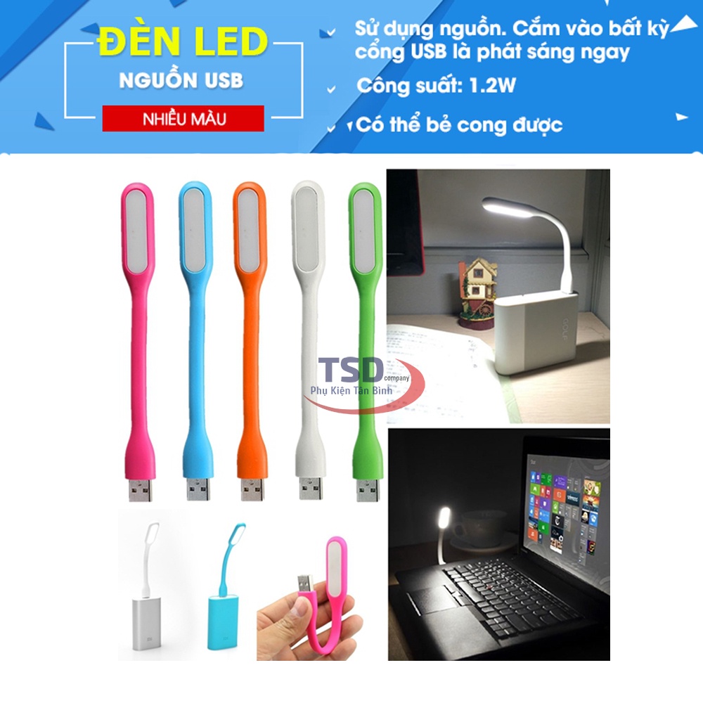 Combo Đèn Led USB &amp; Quạt Mini Siêu Mát