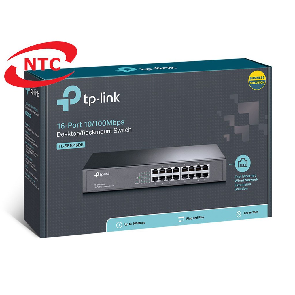 16-Port 10/100Mbps Switch TP-LINK TL-SF1016D