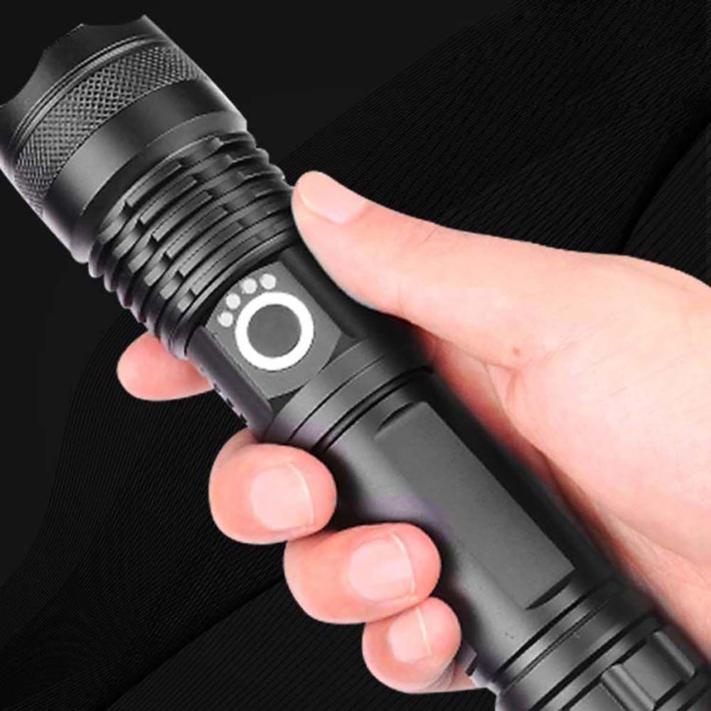 Đèn Pin LED USB Độ Sáng Cao Thiết Kế Thanh Lịch Tiện Dụng