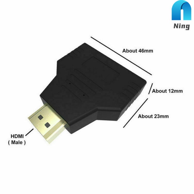 Bộ Chuyển Đổi Chia Cổng HDMI 1 Trong 2 1080P Cho PS4 Xbox HDTV
