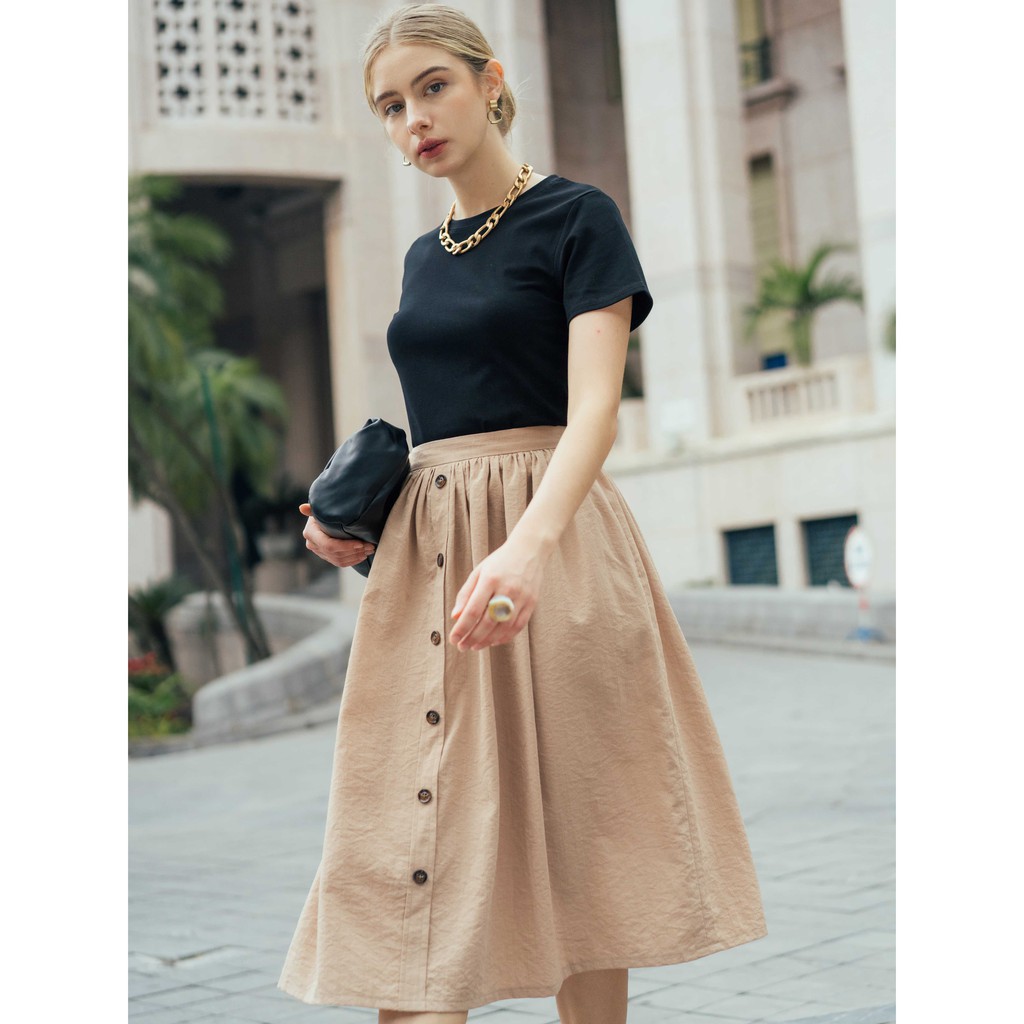 [Mã FAMALLT5 giảm 15% đơn 150k] Oyster and Snail - Chân Váy Elm - 0143 | BigBuy360 - bigbuy360.vn