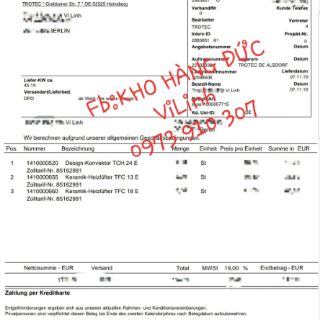 (Kèm Bill ảnh cuối ) Quạt sưởi Trotec Đức