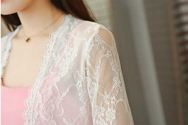 ÁO KHOÁC REN TÀ NGẮN TAY LỠ | BigBuy360 - bigbuy360.vn