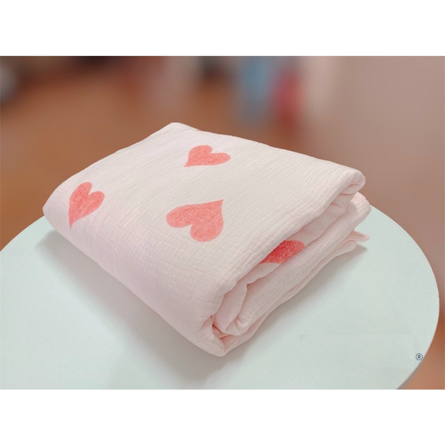 Chăn Xô Trần Bông BABYBEE Cho Bé Dầy Dặn Ấm Áp - Kích Thước 1m*1.2m