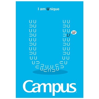 [Freeship50k] Vở Campus Dancing Letters (U.S) I Am Smart B5 Kẻ Ngang Có Chấm 200 Trang ĐL 70g/m2