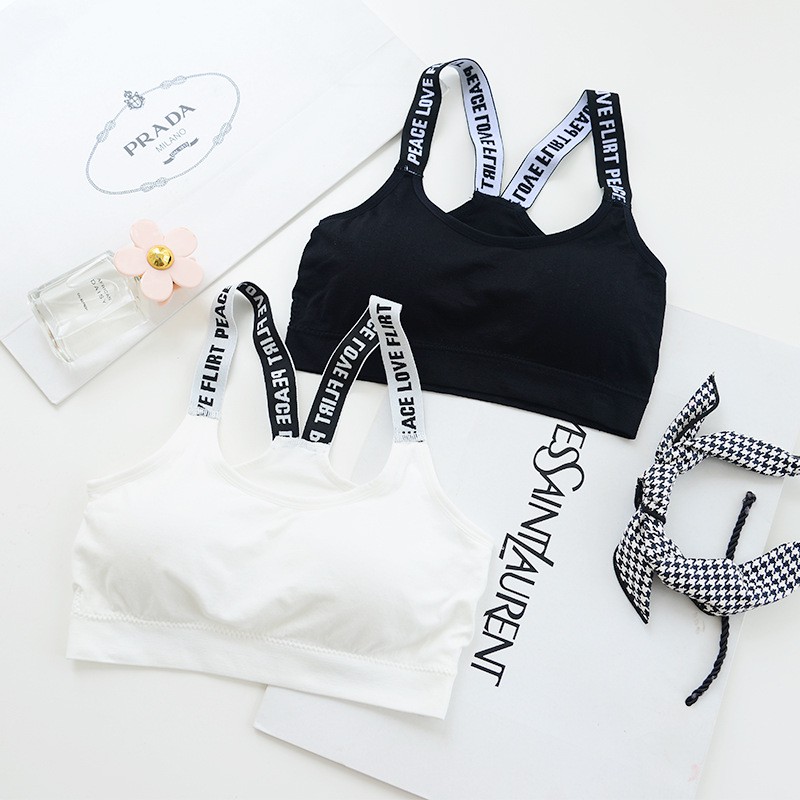 Áo Bra Cotton Thể Thao, Áo Lót Nữ Dây Chữ Tậo Gym - Yoga - 1102