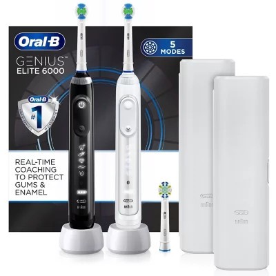 Bàn chải đánh răng điện Oral B Pro 6000 Smart Series - Sản xuất tại Đức