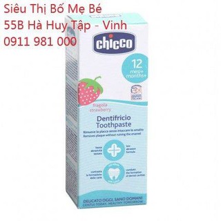 Kem đánh răng Chicco cho bé