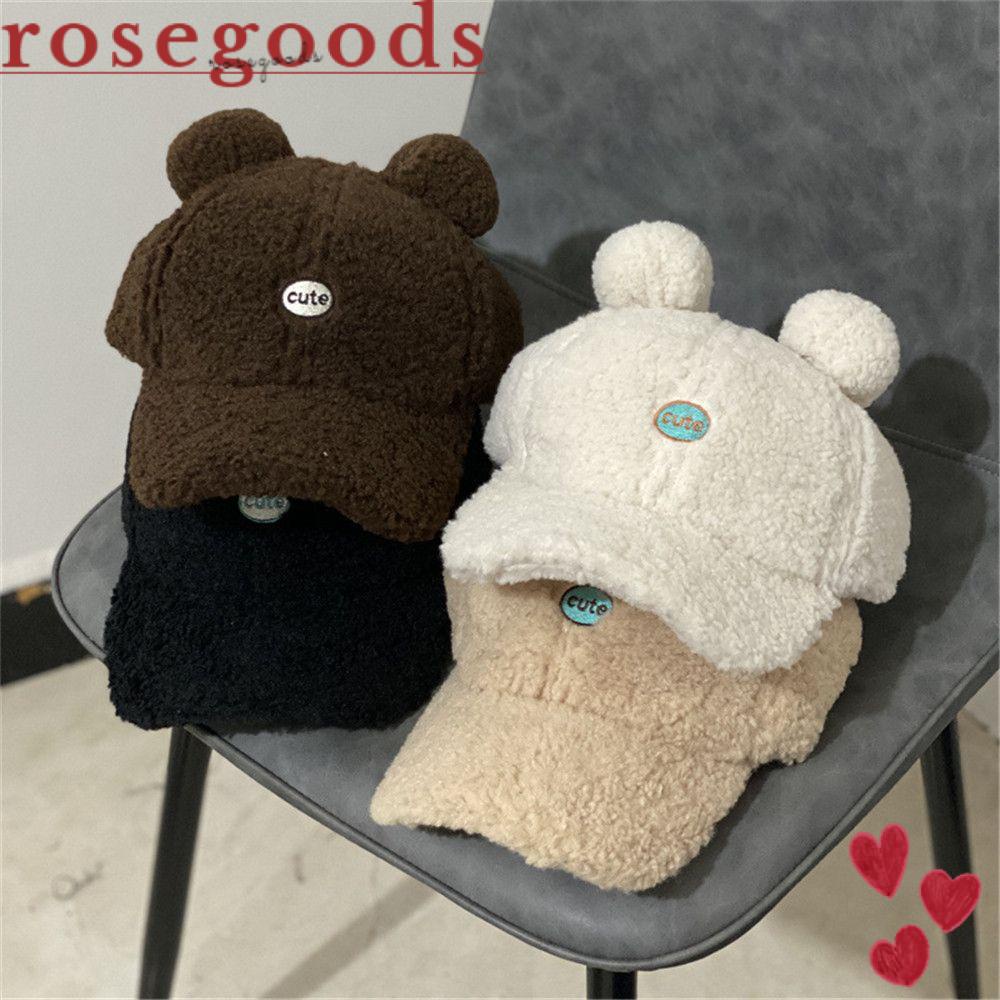 Mũ Lưỡi Trai Tai Gấu Dễ Thương