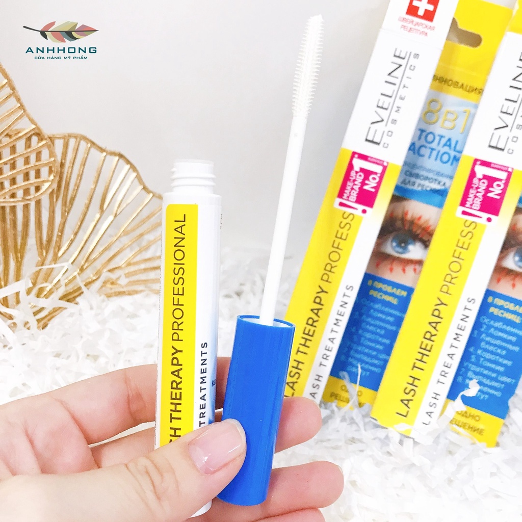 Huyết thanh dưỡng mi Eveline 8 in1 Total Action 10ml