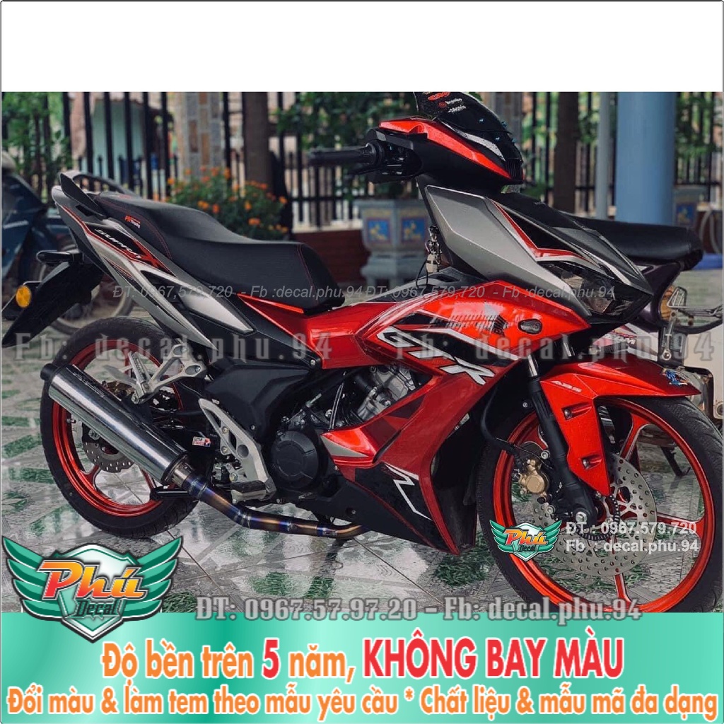 Tem Rời Winner GTR đỏ đen (K) -1