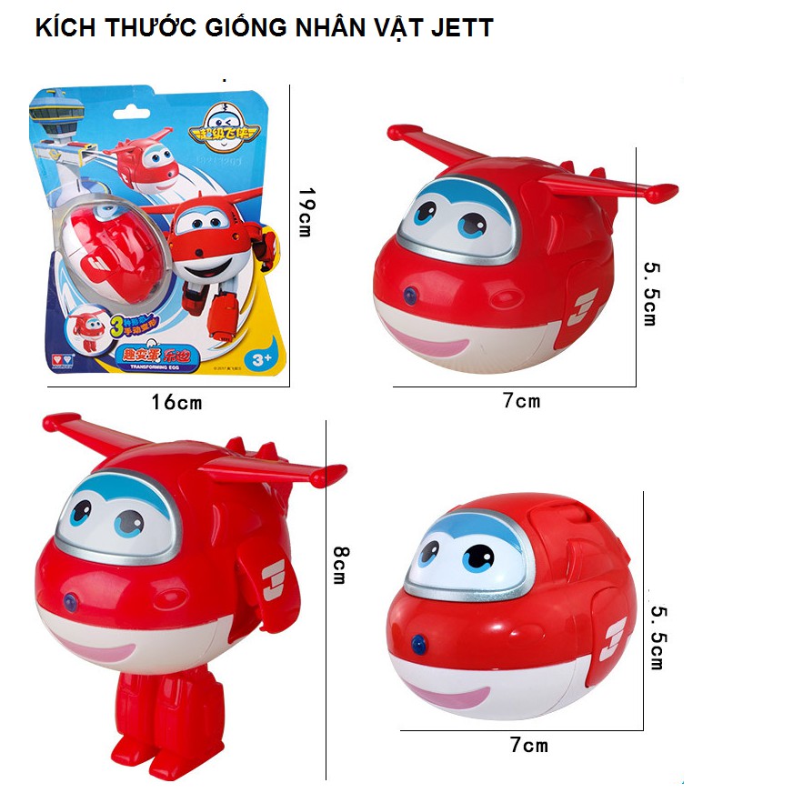 Super wings trứng biến hình đồ chơi trẻ em nhân vật Dizzy lốc xoáy