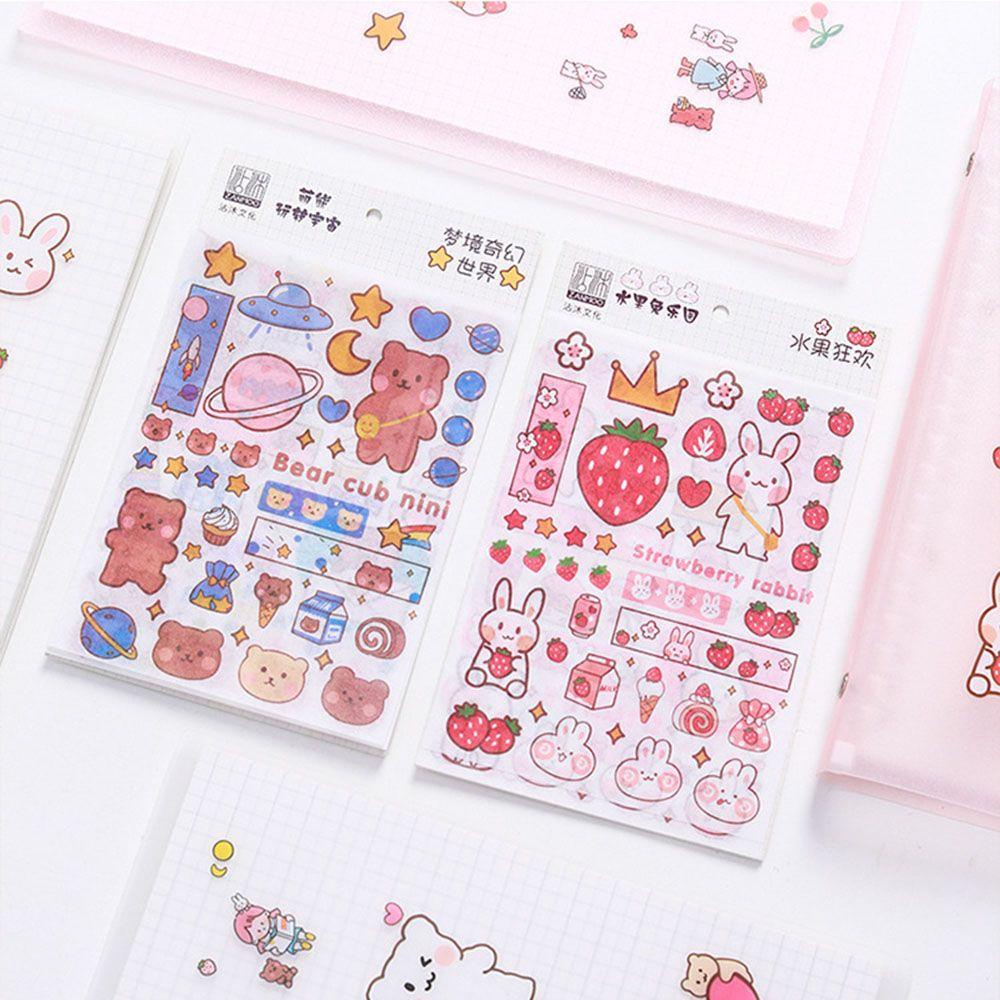 Sticker Dán Trang Trí Nhật Ký DIY Đáng Yêu