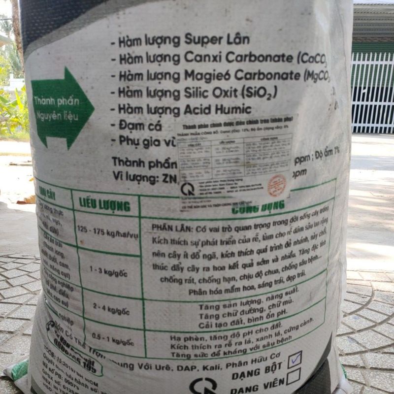 Phân Lân Đen Pháp  1KG