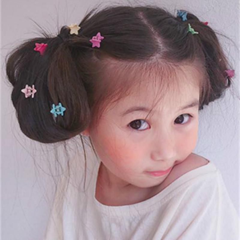 Set 20 Kẹp Tóc Hình Bông Hoa Xinh Xắn Cho Nữ