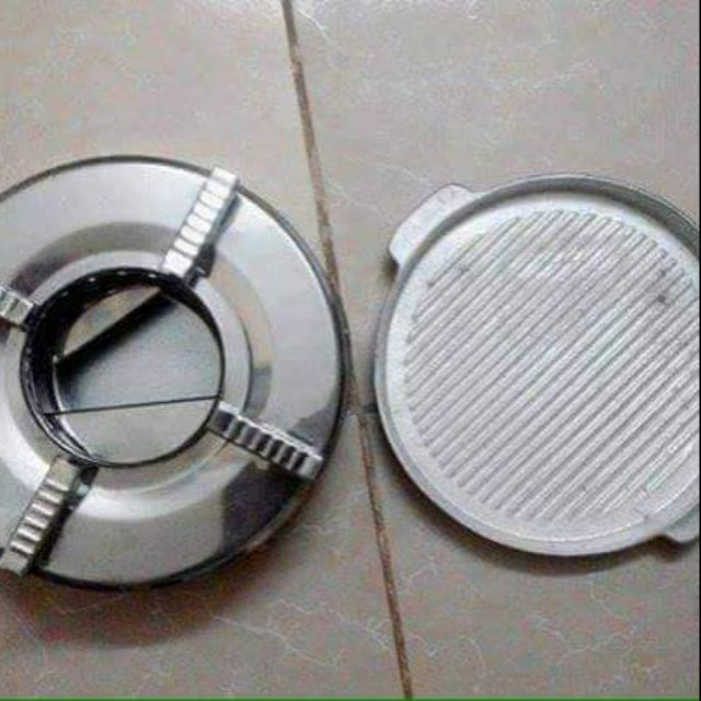 Combo bếp cồn + đĩa gang