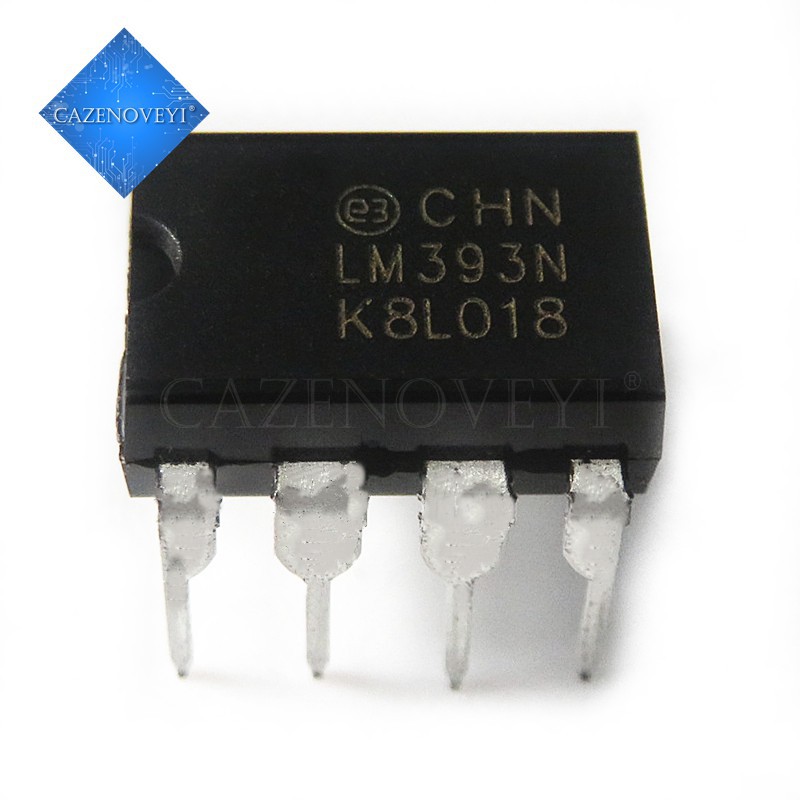Set 10 linh kiện điện tử LM393P DIP8 LM393 DIP LM393N 393 BA10393 DIP-8 IC