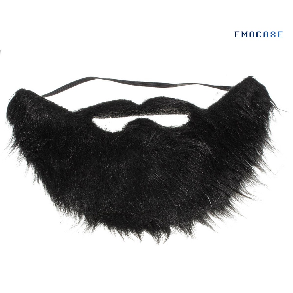 Râu Giả Màu Đen Co Giãn Hóa Trang Halloween