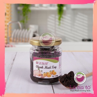 CHANH MUỐI XAY DƯỠNG SINH 150gr - LÁ TÍA TÔ