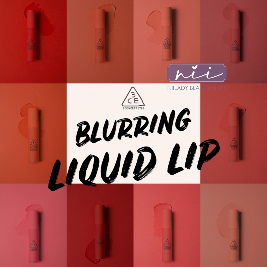 Son 3CE Blurring Liquid Lip