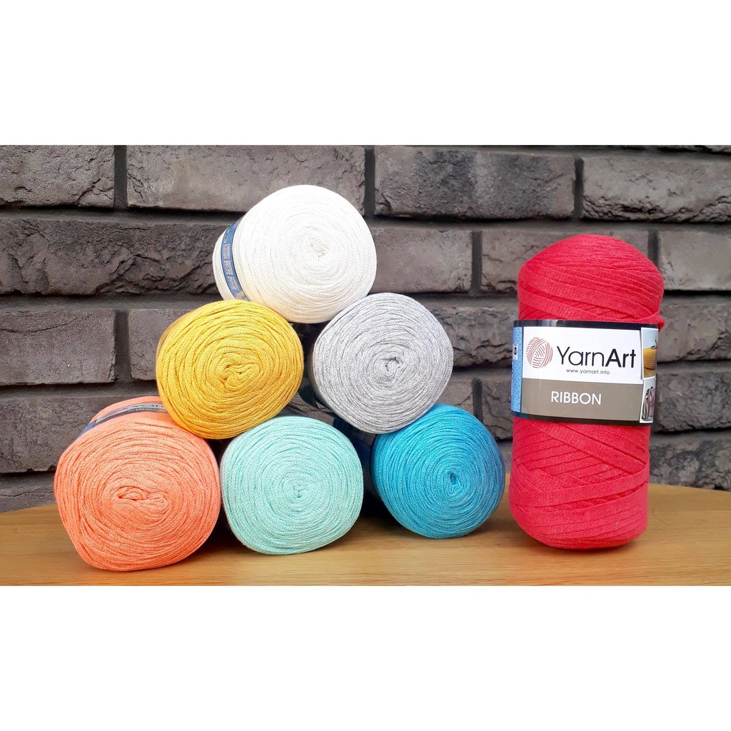 Sợi Ribbon Yarn Art (bảng màu 2)