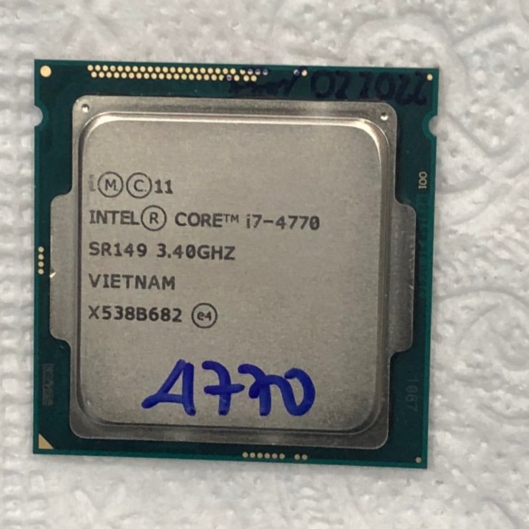 Intel Core i7 4770 - 4 Core 8 Threads 3.4Ghz up 3.9Ghz 8M Cache linh kiện chính hãng Shopcom
