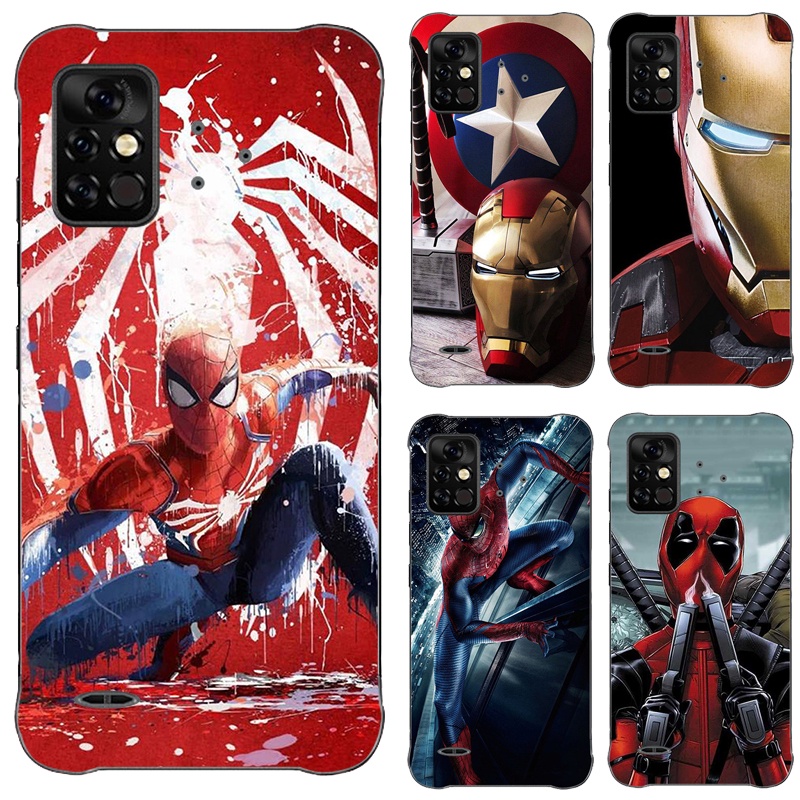 Ốp lưng Marvel nhiều mẫu mã cho điện thoại Umi Umidigi Bison Pro
