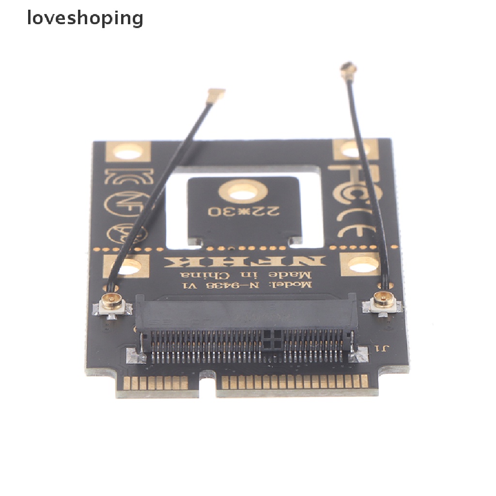 M.2 NGFF to Mini PCI-E  Adapter For M.2 Wifi Bluetooth Wireless Wlan Boutique