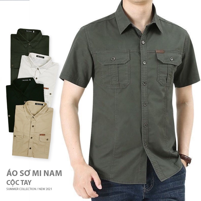 Áo sơ mi nam dài tay TINOFUN vải kaki mềm mịn thể thao đẹp mã "KC-A" cho dân văn phòng, công sở mùa thu đông | BigBuy360 - bigbuy360.vn