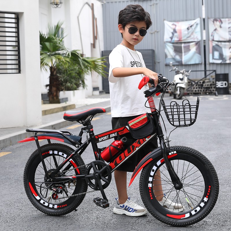 Rẻ và đẹp♘♕Xe đạp trẻ em 6-7-8-9-10-12 tuổi 15 Boy Trường tiểu học 20 inch Núi Đậu Big Children