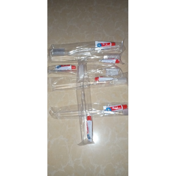 Bịch 100 cái bàn chải có kem và không kem cho nhà nghỉ,khách sạn