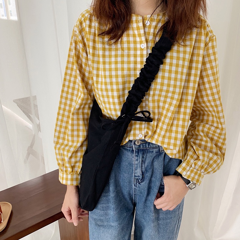 Túi Đeo Chéo Trơn Dây Rút Nhún Fiu.bagstore