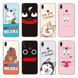 Ốp điện thoại TPU mềm mại hình gấu thích hợp cho Asus Zenfone Max Pro M2 ZB631KL / ZB633KL