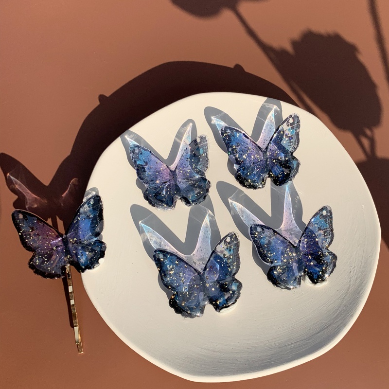 BUTTERFLY HANDMADE 1 Cái Kẹp Tóc Hình Bướm